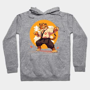 karate tiger Hoodie